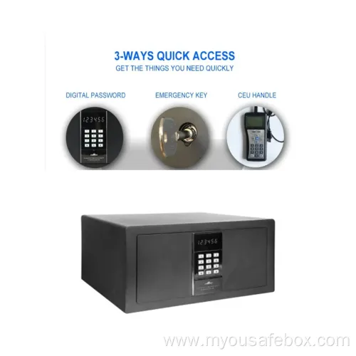 Portable Safe Box for Hotel Guest Rooms